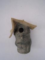 Vogelhuisje nr.3406. "Rond puntdak scheef" &euro;.100.-