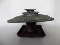 Voedertafel nr.T.387. "Vierkant platdak silo" vrijstaand &euro;.165.-