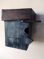 Vogelhuisje nr.821. "Hoekhuis met daktuin" &euro;.90.-