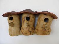Vogelhuisje nr.2540. "Afrika drieling" &euro;.220.-