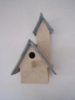 Vogelhuisje nr.3506. "Kerk" &euro;.140.-